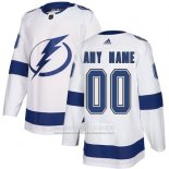 Camiseta Hockey Tampa Bay Lightning Segunda Personalizada Blanco