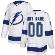 Camiseta Hockey Tampa Bay Lightning Segunda Personalizada Blanco