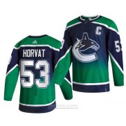 Camiseta Hockey Vancouver Canucks Horvat Verde