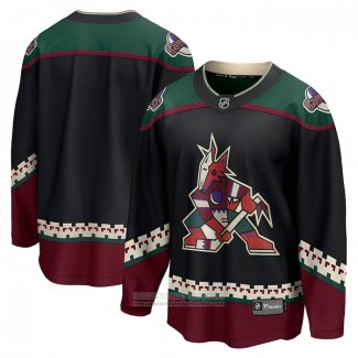 Camiseta Hockey Arizona Coyotes Primera Breakaway 2021-22 Negro