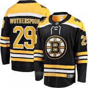 Camiseta Hockey Boston Bruins Parker Wotherspoon Primera Premier Breakaway Negro