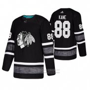 Camiseta Hockey Chicago Blackhawks Patrick Kane 2019 All Star Negro 0a