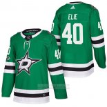 Camiseta Hockey Dallas Stars 40 Remi Elie Autentico Primera 2018 Verde