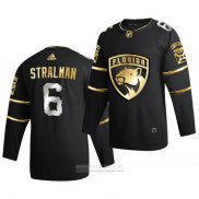 Camiseta Hockey Florida Panthers Anton Stralman Golden Edition Limited Autentico 2020-21 Negro