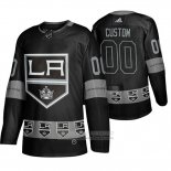 Camiseta Hockey Los Angeles Kings Personalizada Breakaway Negro