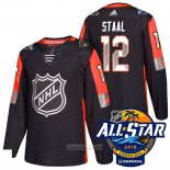 Camiseta Hockey Minnesota Wild 12 Eric Staal Negro 2018 All Star Autentico