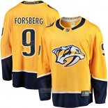 Camiseta Hockey Nashville Predators Filip Forsberg Primera Breakaway Oro