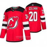 Camiseta Hockey New Jersey Devils Blake Coleman Primera Rojo