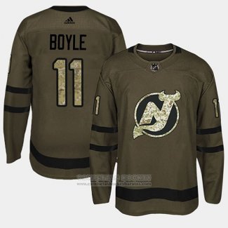 Camiseta Hockey New Jersey Devils Brian Boyle Camuflaje Salute To Servicejpg