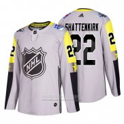 Camiseta Hockey New York Rangers Kevin Shattenkirk Gray 2018 All Star