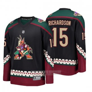 Camiseta Hockey Nino Arizona Coyotes Brad Richardson Alterno Breakaway Fanatics Negro