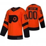 Camiseta Hockey Philadelphia Flyers Autentico 2019 Stadium Series Personalizada Naranja