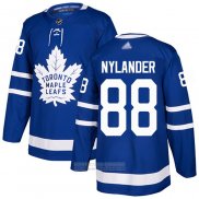 Camiseta Hockey Toronto Maple Leafs 88 William Nylander Primera Autentico Azul