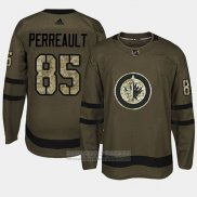 Camiseta Hockey Winnipeg Jets Mathieu Perreault Camuflaje Salute To Service