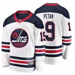 Camiseta Hockey Winnipeg Jets Nic Petan Heritage Breakaway Blanco