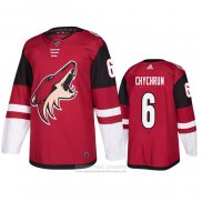 Camiseta Hockey Arizona Coyotes Jakob Chychrun Primera Rojo