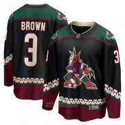 Camiseta Hockey Arizona Coyotes Josh Brown Primera Breakaway Negro