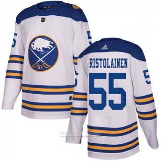 Camiseta Hockey Buffalo Sabres 55 Rasmus Ristolainen Autentico 2018 Winter Classic Blanco