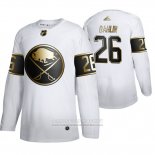 Camiseta Hockey Buffalo Sabres Rasmus Dahlin Golden Edition Blanco