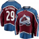 Camiseta Hockey Colorado Avalanche Nathan MacKinnon Primera Breakaway Rojo