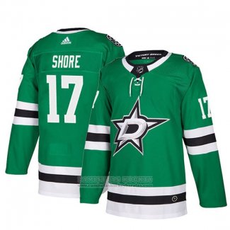 Camiseta Hockey Dallas Stars Devin Shore Primera Verde