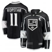 Camiseta Hockey Los Angeles Kings Anze Kopitar Primera Breakaway Negro