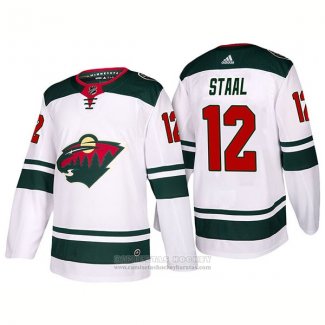 Camiseta Hockey Minnesota Wild 12 Eric Staal Segunda 2017-2018 Blanco