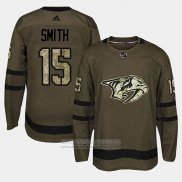 Camiseta Hockey Nashville Predators Craig Smith Camuflaje Salute To Service