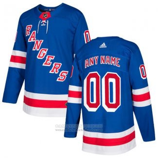 Camiseta Hockey New York Rangers Primera Personalizada Azul