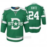 Camiseta Hockey Nino Dallas Stars Roope Hintz Replica Jugador 2020 Winter Classic Verde