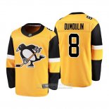 Camiseta Hockey Nino Pittsburgh Penguins Brian Dumoulin Gold Alterno Breakaway Amarillo