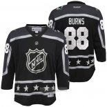 Camiseta Hockey Nino San Jose Sharks Brent Burns 88 2017 All Star Negro