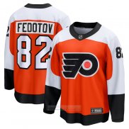 Camiseta Hockey Philadelphia Flyers Ivan Fedotov Primera Premier Breakaway Naranja