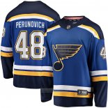 Camiseta Hockey St. Louis Blues Justin Faulk Retro Autentico 2019-20 Azul