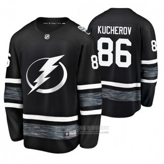 Camiseta Hockey Tampa Bay Lightning Nikita Kucherov 2019 All Star Negro