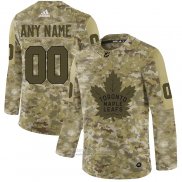 Camiseta Hockey Toronto Maple Leafs 2019 Salute to Service Personalizada Camuflaje