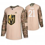 Camiseta Hockey Vegas Golden Knights Cody Eakin Dia De Los Veteranos Camuflaje