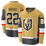 Camiseta Hockey Vegas Golden Knights Michael Amadio Primera Breakaway Oro