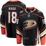 Camiseta Hockey Anaheim Ducks Robert Hagg Primera Breakaway Negro