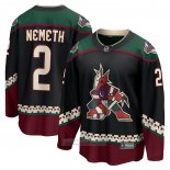 Camiseta Hockey Arizona Coyotes Patrik Nemeth Primera Breakaway Negro