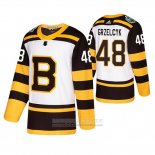 Camiseta Hockey Boston Bruins Matt Grzelcyk Winter Classic Blanco