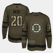 Camiseta Hockey Boston Bruins Riley Nash Camuflaje Salute To Service