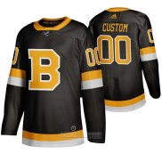 Camiseta Hockey Boston Bruins Tercera Personalizada Negro