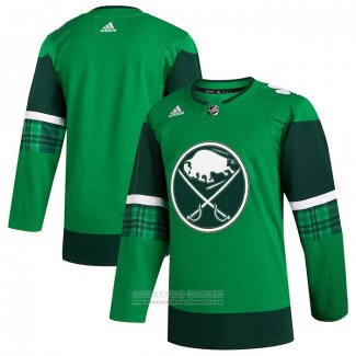 Camiseta Hockey Buffalo Sabres 2023 St. Patrick's Day Autentico Verde