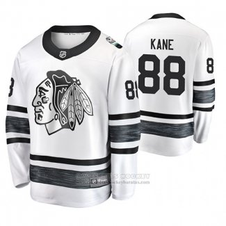 Camiseta Hockey Chicago Blackhawks Patrick Kane 2019 All Star Blanco