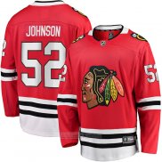 Camiseta Hockey Chicago Blackhawks Reese Johnson Primera Breakaway Rojo