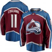 Camiseta Hockey Colorado Avalanche Andrew Cogliano Primera Breakaway Rojo