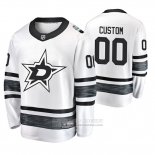 Camiseta Hockey Dallas Stars Personalizada 2019 All Star Blanco