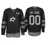 Camiseta Hockey Dallas Stars Personalizada Negro