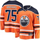 Camiseta Hockey Edmonton Oilers Evan Bouchard 75 Primera Breakaway Naranja